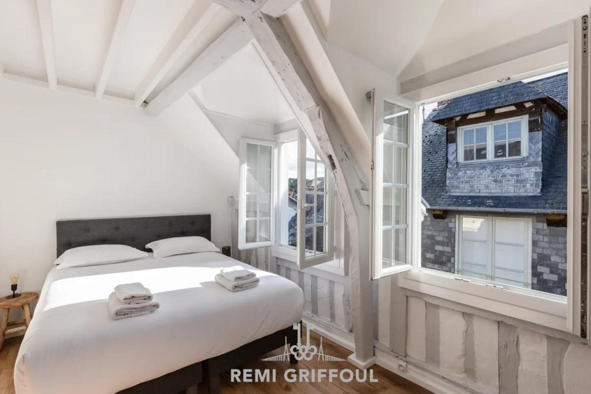 La Capucine Lovely Studio City Center Honfleur Buitenkant foto